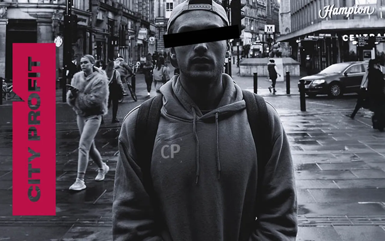 Member of City Profit team on the New York streets