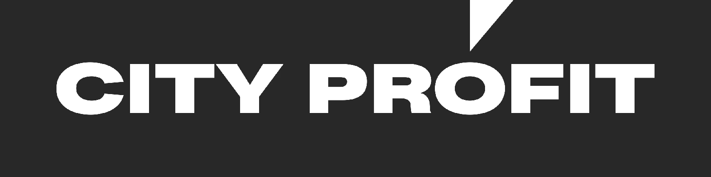 Black logo City Profit digital sales systems agency