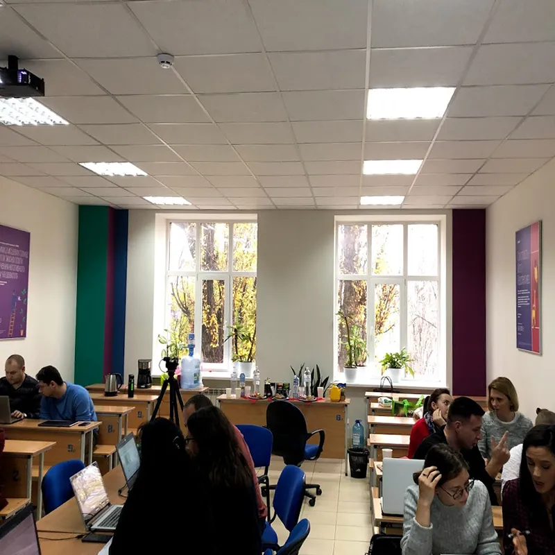 Private school classroom - photo for City Profit portfolio