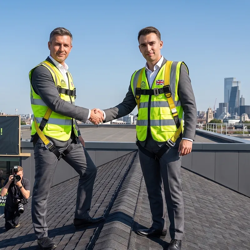 UK roofing company CEO & Owner - City Profit client